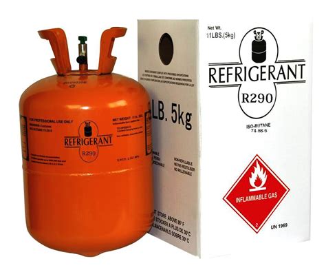 R290 Refrigerant Gas Bottle Ph