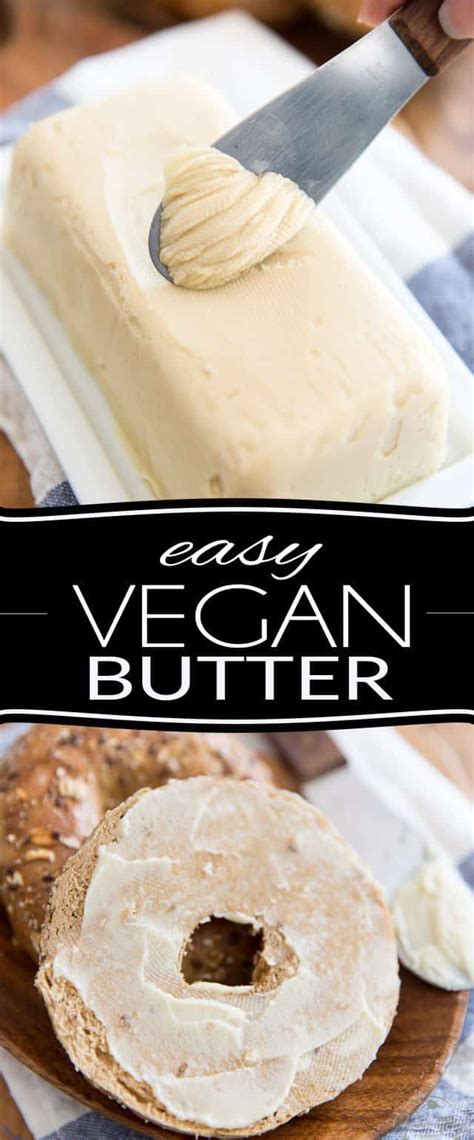 Easy Homemade Vegan Butter Recipe Vegan Butter Butter Healthy