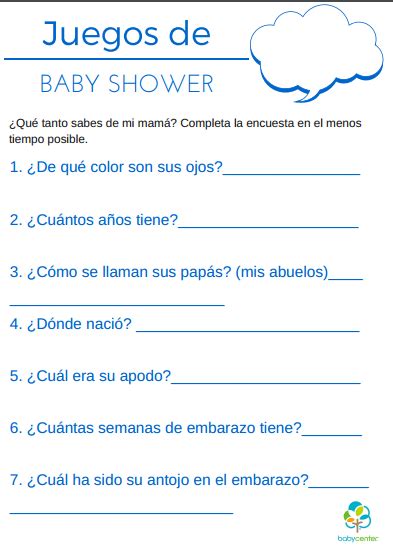 Juegos De Mimica Para Baby Shower 10 Juegos Para Baby Shower Super
