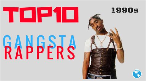 Top10 1990s Gangsta Rappers Youtube