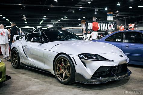 Silver Mk5 Toyota Supra At Tuner Galleria