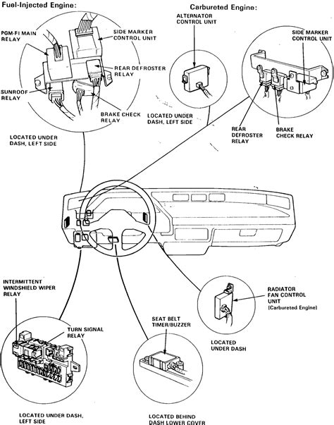 Also see for honda accord. 1997 Honda Civic Main Relay Wiring Diagram