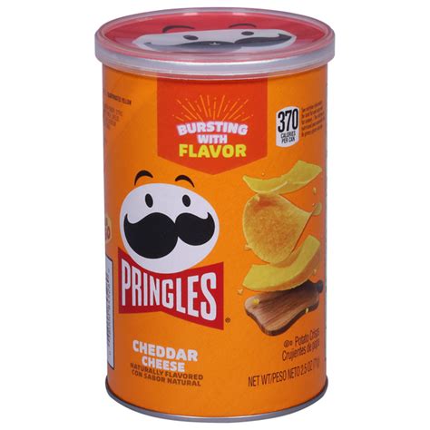 Save On Pringles Potato Crisps Cheddar Cheese Order Online Delivery