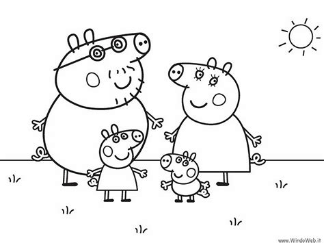 Printable Peppa Pig Birthday Coloring Pages #2470 Peppa Pig Birthday