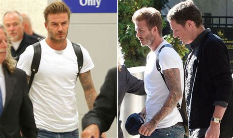 David Beckham Looks Exhausted As He Jets To Nyc After Victorias Party