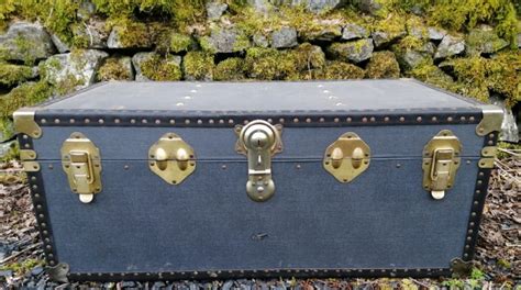 Extra Large Vintage Steamer Trunks Wilde And Romantic
