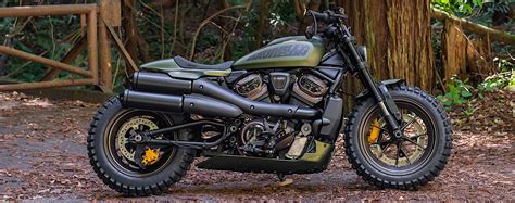 Short And Mean Harley Davidson Sportster S Is A Light Show On Wheels
