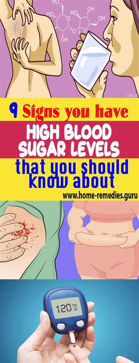 9 Signs You Have High Blood Sugar Levels That You Should Know About