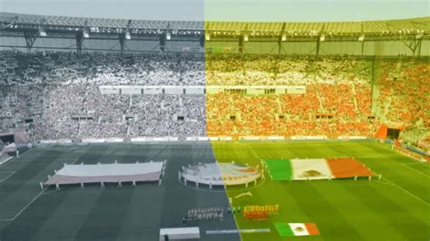 Explaining The Context Behind Mexico V Poland Yellow And Grey Filter