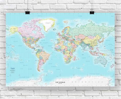 41 World Maps That Deserve A Space On Your Wall World Maps Online