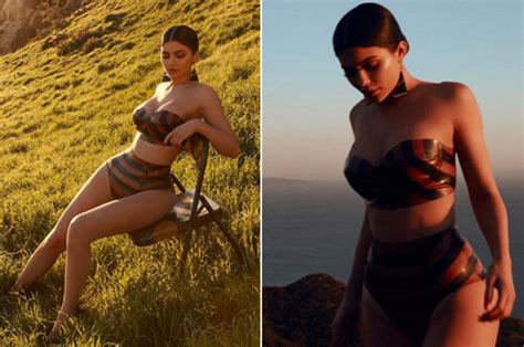 Kylie Jenner Flaunts Killer Body In Pvc Bikini Daily Star