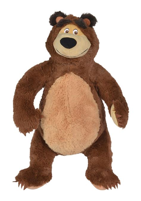Buy Masha And The Bear 50cm Bear Plush At Bargainmax Free Delivery Over £999 And Buy Now Pay