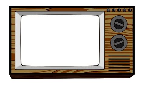 Images Of Cartoon Clip Art Flat Screen Tv Television