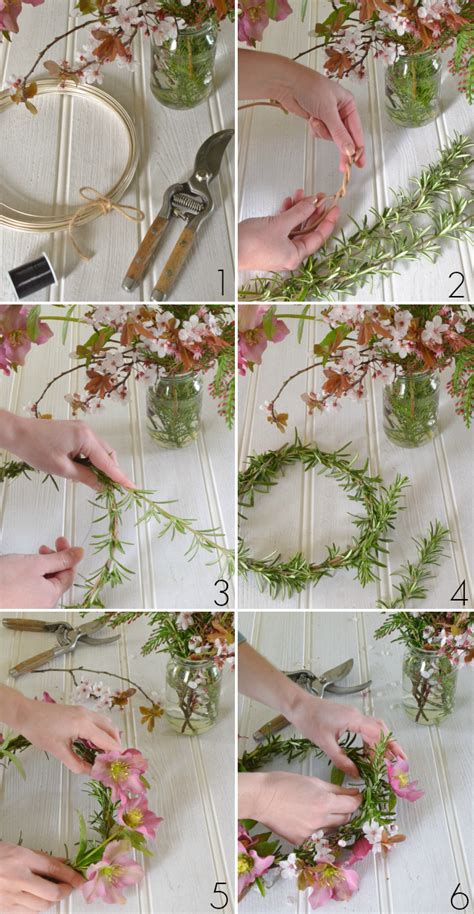 Diy How To Make A Spring Flower Crown Decorators Notebook