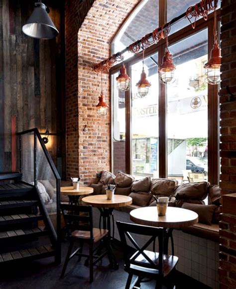 Stunning Industrial Cafe Interiors
