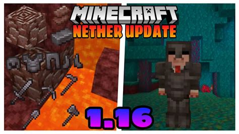 New Nether Update Coming To Minecraft Netherite Armor And Tools