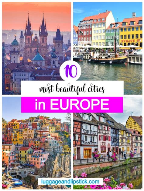 10 Most Beautiful Cities Of Europe Luggage And Lipstick