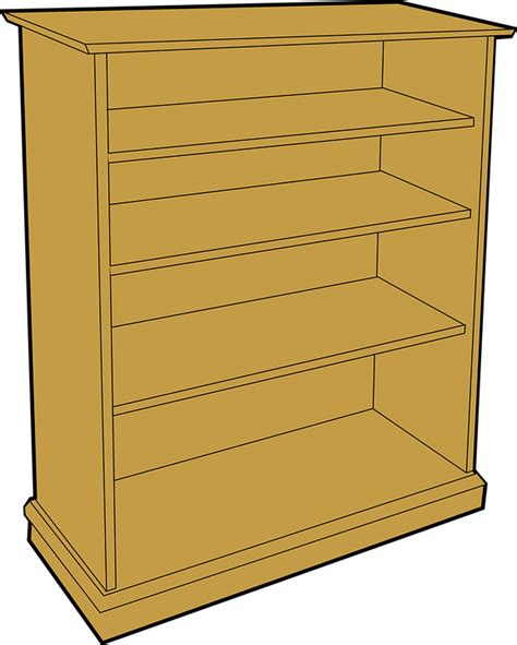 Bookcase Shelf Bookshelf Free Vector Graphic On Pixabay
