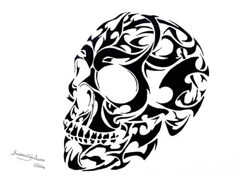 Skull Tattoo Design Skull Design Design Art Collage Drawing Girl