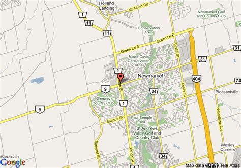 Map Of Best Western Voyageur Place Hotel Newmarket