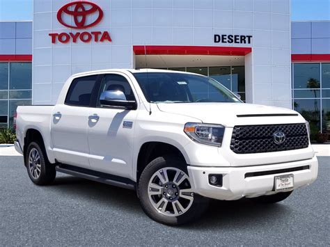 New 2019 Toyota Tundra 4WD Platinum Crew Cab Pickup in Cathedral City