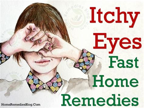 How do you stop your eyes from watering? 12 Fast Home Remedies For Itchy Eyes - Home Remedies Blog