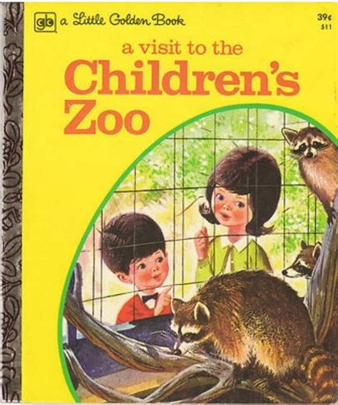 Childrens Zoo Little Golden Book Little Golden Books Childhood