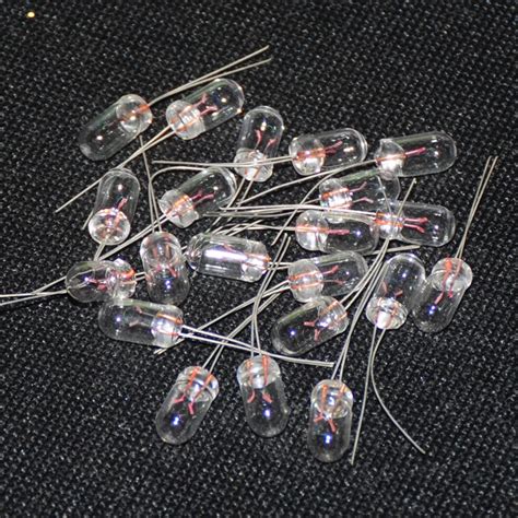 Electronic Components And Semiconductors 20pcs Miniature 4mm 12v Lamp