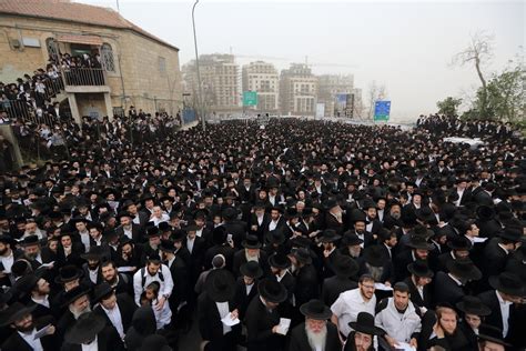 Mass Haredi Orthodox Rally In Jerusalem Protests Draft Bill Jewish