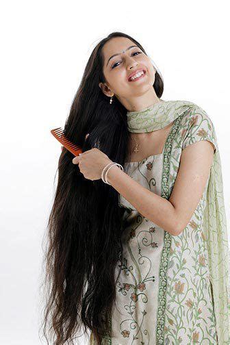 Comb it back to create an effortless look that makes your high hairline less noticeable. Long hair girls : Indian girls in loose long hair style