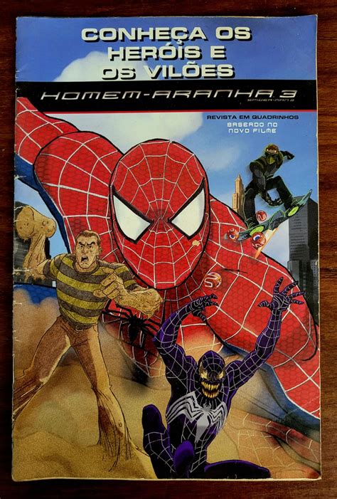 Homem Aranha Ano Nº Revista em Quadrinhos Baseado no Novo Fillme HQ Gibi Casa do