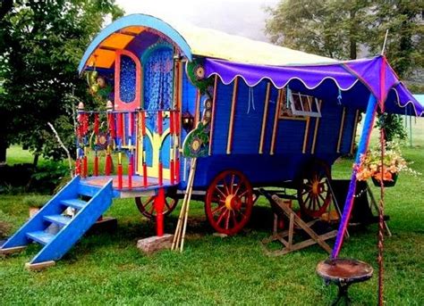 The Flying Tortoise Gypsy Wagons Tiny Colourful Bohemian Homes On