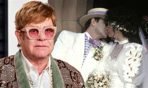 Elton John Marriage Who Was Sir Elton’s Wife How Long Were They Together Music