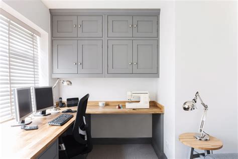 A Practical And Beautiful Organised Home Office By Burlanes Traditional