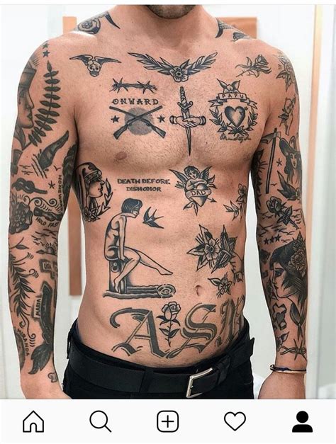 Modelos De Tatuagens Preta Small Chest Tattoos Cool Chest Tattoos Chest Tattoo Men