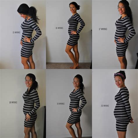 Diary Of A Fit Mommy Pregnancy Bump Weeks 15 20