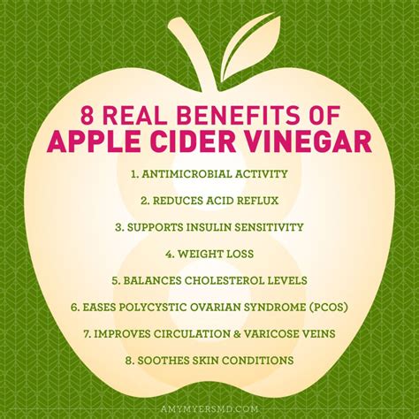 8 Real Benefits Of Apple Cider Vinegar Amy Myers Md