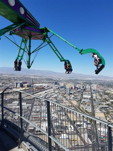 The Worlds Highest Thrill Ride The Big Shot At The Stratosphere In