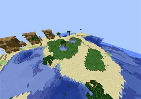 Tropical Beach Minecraft Map