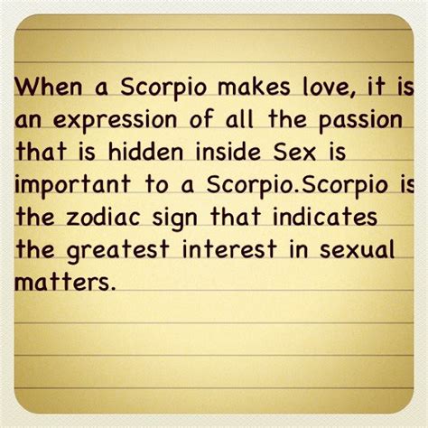 scorpio zodiac sex passion morgan flickr