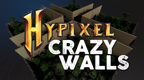 Minecraft Mini Games Crazy Walls Hypixel Server