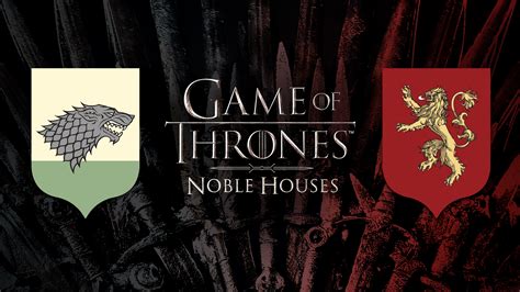 Watch Or Stream Game Of Thrones Noble Houses