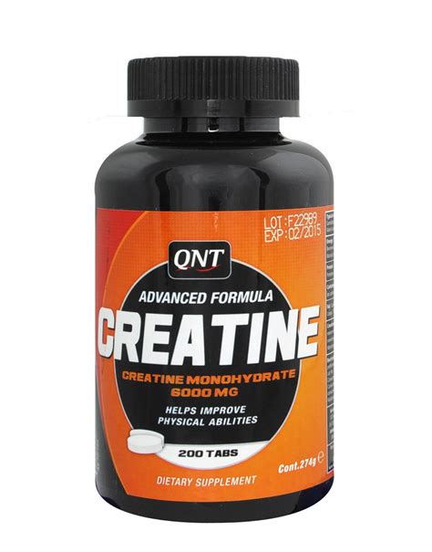 Creatine By Qnt 200 Tablets