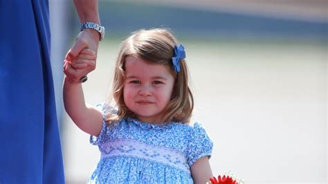 New Pictures Of Princess Charlotte Released On Her First Day At Nursery Uk News Sky News