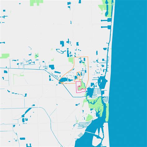 Sunny Isles Beach Florida Map Printable Maps