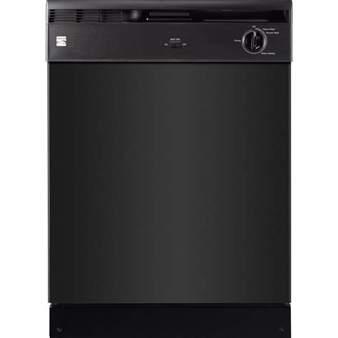 Kenmore 14019 24 Built In Dishwasher Black Appliances