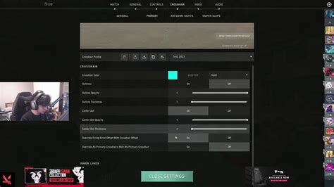 Tenzs New Valorant Settings In 2023 Video Settings Keybinds Mouse