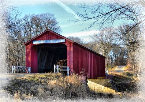 Red Covered Bridge ~ Princeton Il Flickr Photo Sharing