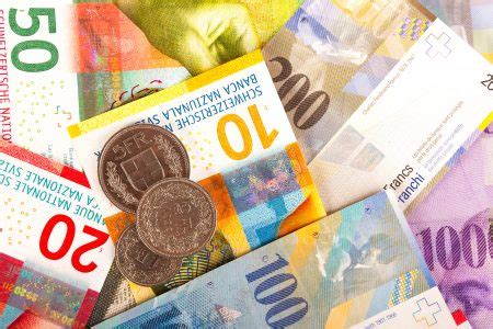 Jetzt eur/schweizer franken zu chf/euro umrechnen. Bild von Schweizer Franken