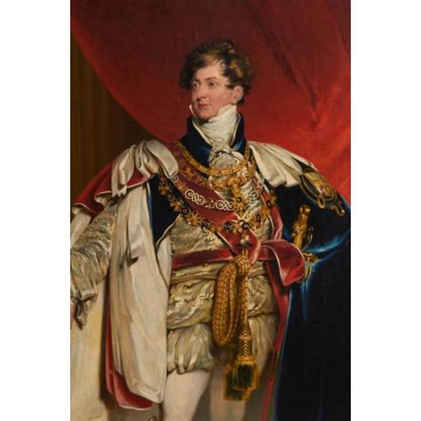 After Sir Thomas Lawrence Coronation Portrait Of King George Iv At 1stdibs
